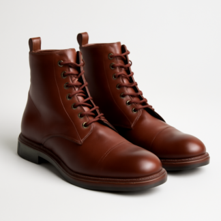 Leather Boots - Brown