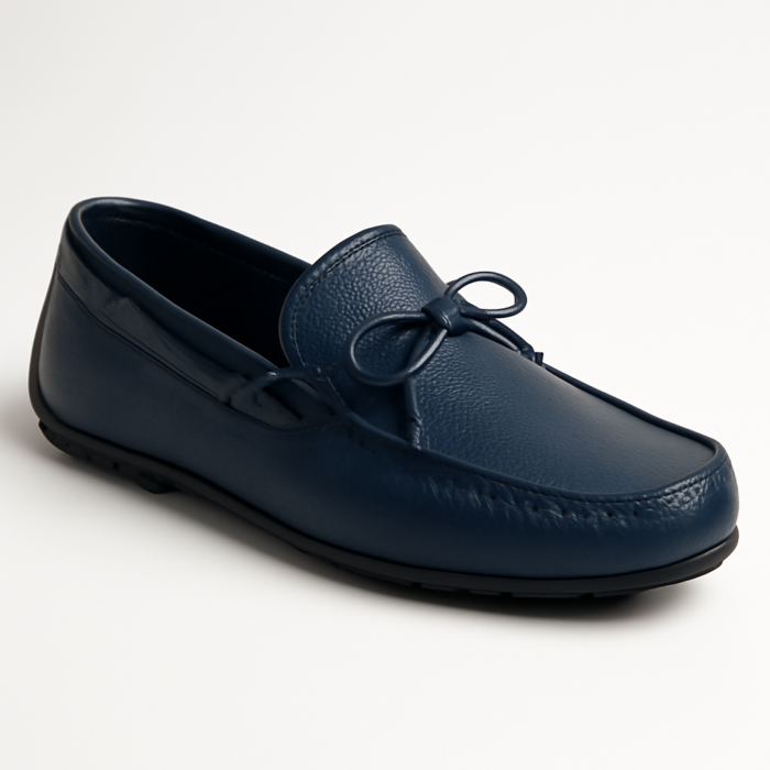 Men Moccasin - Navy